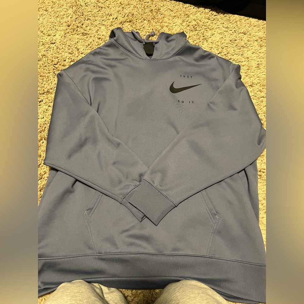 Nike Charcoal Pullover with Swoosh